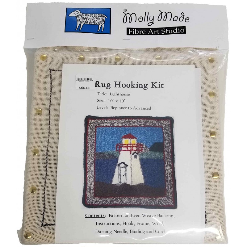 Lighthouse Rug Hooking Kit