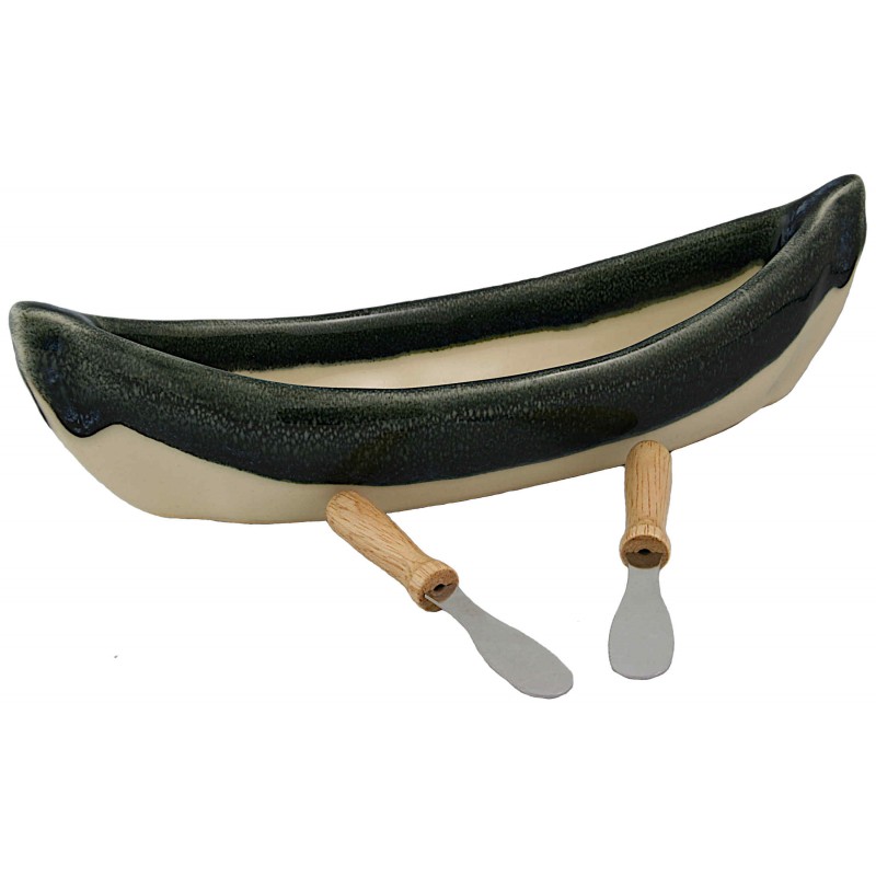 Canoe Dip Pot